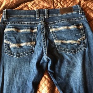 Cute buckle BKE jeans